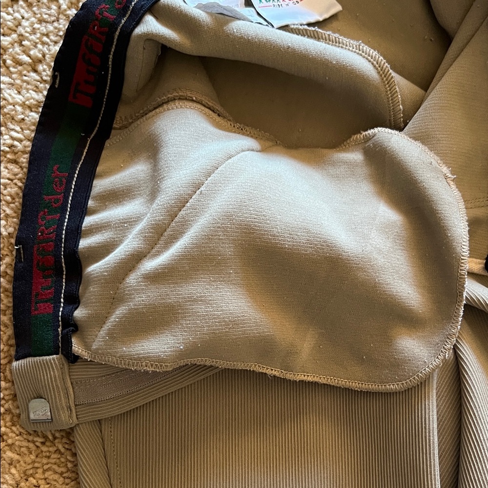 Tuff Rider Greige Equestrian Riding Breeches - Picture 4 of 10